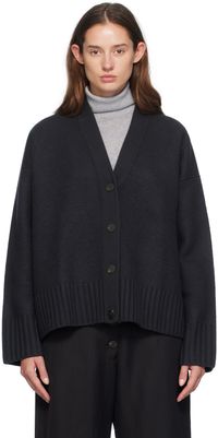 Studio Nicholson Gray Sake Cardigan