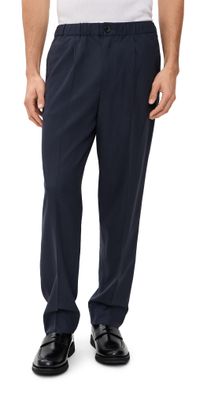 PS Paul Smith Elasticated Waist Trousers Dark Navy S