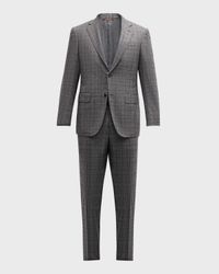 Men's Prince of Wales Wool Suit