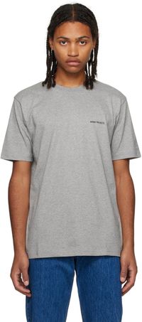 NORSE PROJECTS Gray Johannes T-Shirt