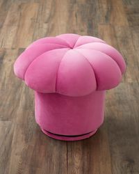 Mushroom Swivel Ottoman