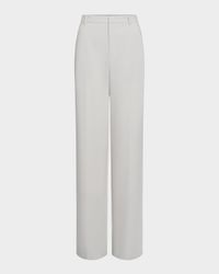 High-Rise Tailored Trousers