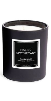 Malibu Apothecary Malibu Beach Candle Matte Black 8.0 oz/237 mL