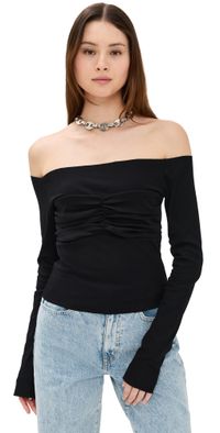 Lioness Lulu Off Shoulder Top ONYX XS
