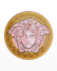 Medusa Amplified Pink Coin Service Plate