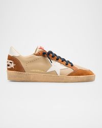Men's Ball Star Low-Top Nubuck Leather Sneakers - Exclusive