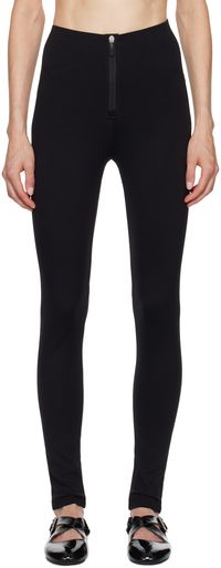 ALAÏA Legging ajusté noir