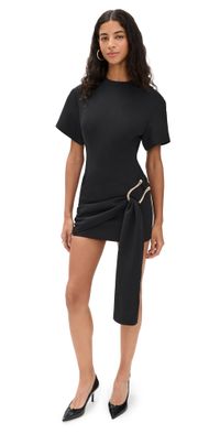 Lioness Martini Mini Dress Porcelain M