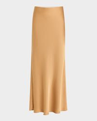 Meadow Satin Maxi Skirt