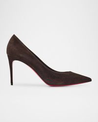85mm Kate Suede Classic Pumps