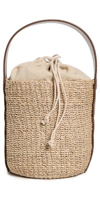 Poolside Bags The Montauk Bucket Bag Natural One Size