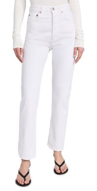 AGOLDE '90s Pinch Waist Jeans Marshmallow 25