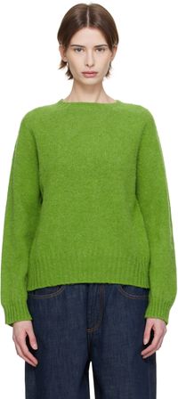 YMC Pull Jets vert exclusif à SSENSE