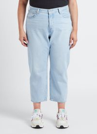 Levi's - Jean droit taille haute en coton - Taille 56 - Jean Délavé