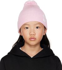 Golden Goose Kids Pink Pom Pom Beanie