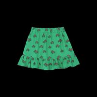 The Campamento - Jupe courte imprimé tulipes all-over - Taille 4ans - Vert