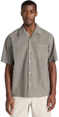 Norse Projects Carsten Cotton Tencel Shirt Mid Khaki S