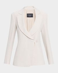 Single-Button Armure Blazer