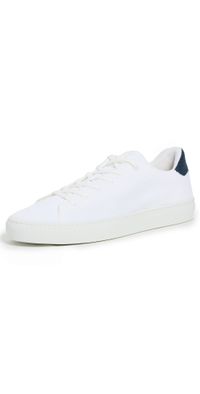 GREATS Royale 2.0 Knit Sneakers White/Navy 10