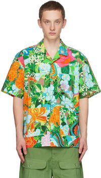 Sky High Farm Workwear Multicolor Floral Shirt