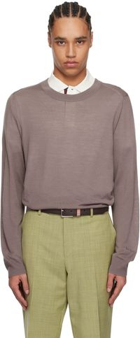 Paul Smith Purple Merino Wool Sweater