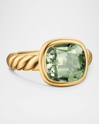 DY Mercer Stone Ring in 18K Gold, 10mm, Size 9