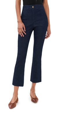 Veronica Beard Kimra Pants Midnight Wash 10