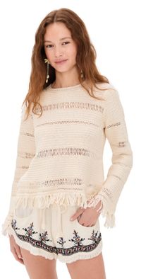Isabel Marant Étoile Azilis Pullover Ecru 36