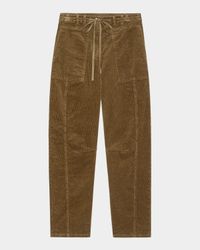 Lunar Corduroy Cropped Pants