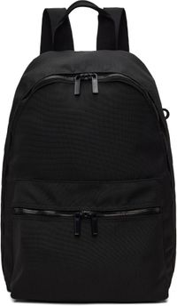 Rick Owens Black Hollywood Heavy Cordura Backpack