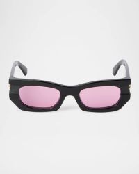 Belleville Acetate Rectangle Sunglasses