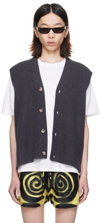 Nanushka Gray Terence Vest