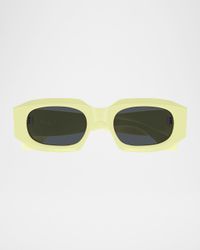 Acetate Rectangle Sunglasses