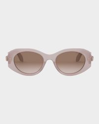Serpenti Oval Sunglasses