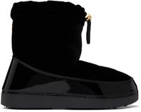 Giuseppe Zanotti SSENSE Exclusive Black Quilted Boots