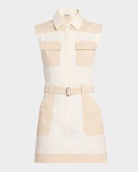 Esmee Sleeveless Mini Utility Dress