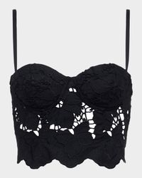 Sonya Eyelet-Embroidered Bralette
