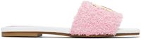 Balmain Mules Dafne roses