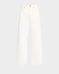 Grace Crop Wide-Leg Jeans