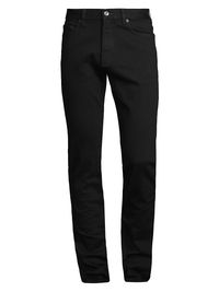 Men's Classic Comfort Five-Pocket Jeans - Black - Size 40