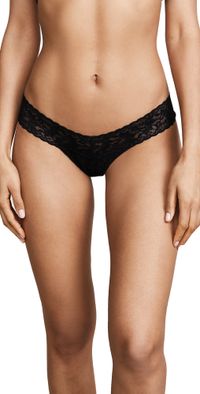 Hanky Panky Signature Lace Low Rise Thong Suntan One Size