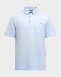 Men's Pure Pique Cotton Polo Shirt