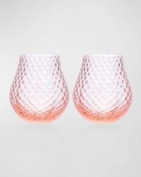 Phoebe Stemless Wine Glasses, Set of 2
