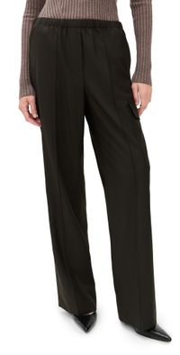 Helmut Lang Relaxed Cargo Trousers Dark Chocolate 4