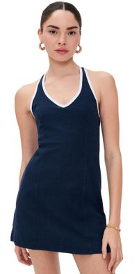 Beyond Yoga Spacedye Starting Line Dress Nocturnal Navy S