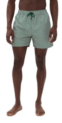 SIMKHAI Lowell Swim Shorts Kelly Green S