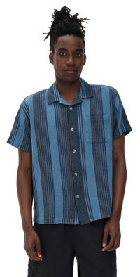 Obey Frazer Woven Shirt Black Multi L