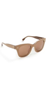 Tory Burch TY7225U Sunglasses Tan Crystal One Size