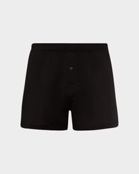 Men's Sporty Mercerized Cotton Boxers