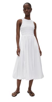 Madewell Selena Poplin Bubble Dress White M